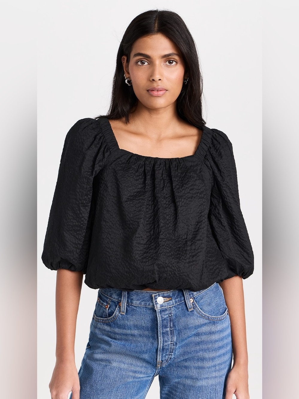 AYR The Midsummer Top in Black